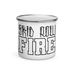 Skid Row Fire Enamel Mug