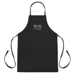 Skid Row Fire Embroidered Apron